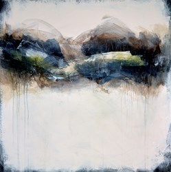 Intrepid Midst VI by Alison Britton-Paterson - Original Painting on Box Canvas sized 39x39 inches. Available from Whitewall Galleries